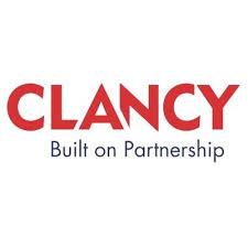 clancy construction logo - give a hand team building