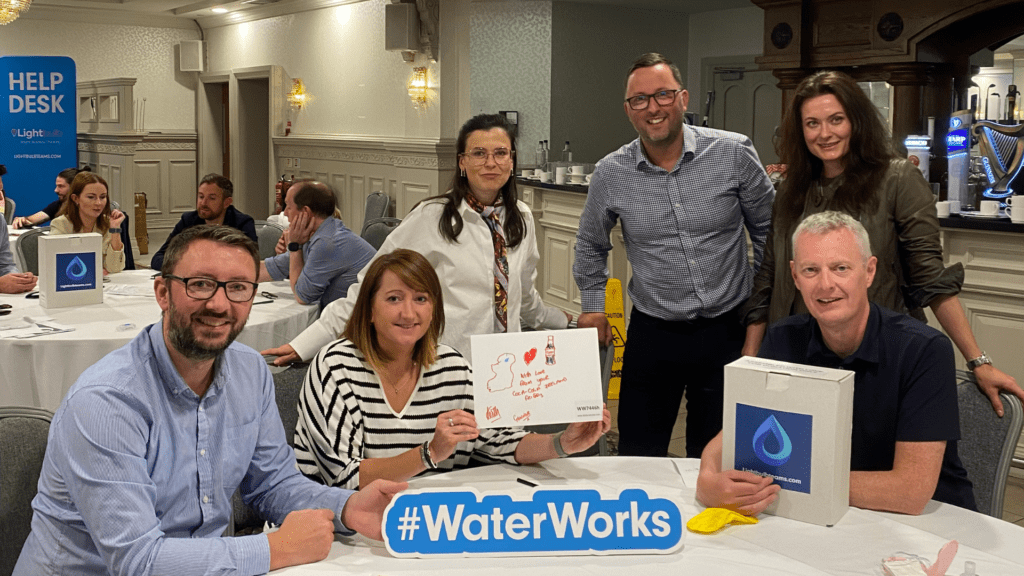 Coca Cola Team Building | Belfast | Water Works | Lightbulb Teams