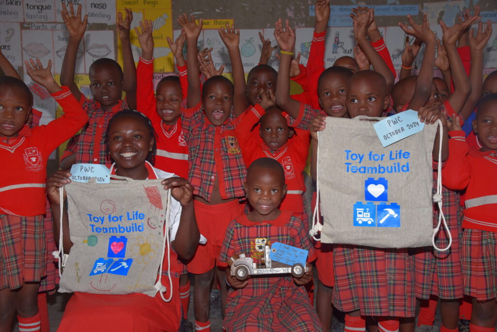 PwC's Toy for Life team build distribution - Lightbulb Teams