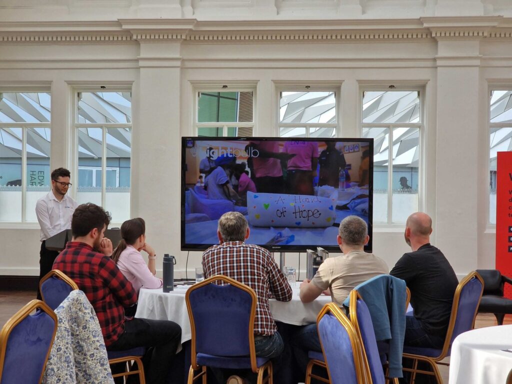 GCD Technologies | Give a Hand team build | April 2025 | Lightbulb Teams